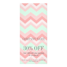 Fille Motif géométrique rose et chevron menthe