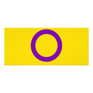 Carte Publicitaire Flag de Instersex