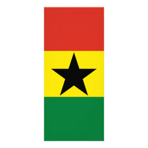 Carte Publicitaire Flag du Ghana
