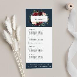 Carte Publicitaire Fleur radieuse | Tarification ou services