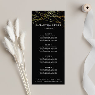 Carte Publicitaire Golden Garland   Tarification ou services