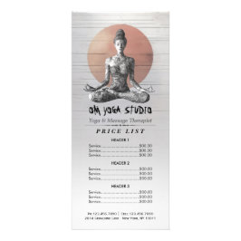 Carte Publicitaire Instructeur de méditation Yoga Reiki Master Lotus 
