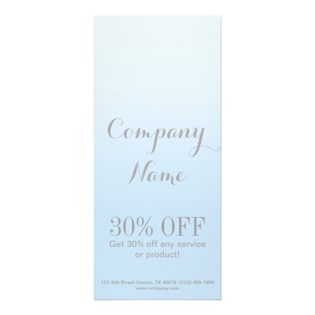 Carte Publicitaire jolie beauté Cosmetologie SPA girly chic pastel bl (Devant)