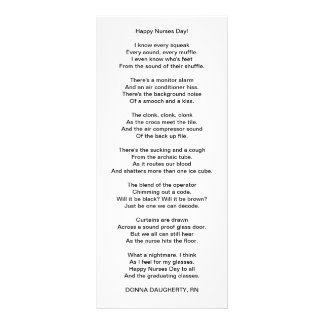 Carte Publicitaire Jour heureux d'infirmières !