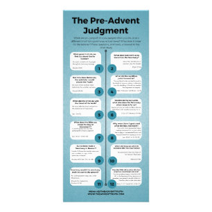 Carte Publicitaire Le jugement d'avant l'avènement