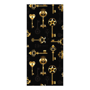 Carte Publicitaire Les Patters de Seamless avec Golden Keys