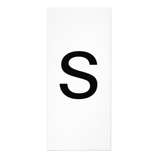 Carte Publicitaire LETTRE Alphabet S - Fiche d'éducation à l'apprenti (Devant)