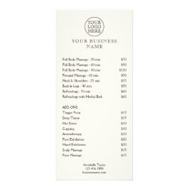 Carte Publicitaire Logo vintage