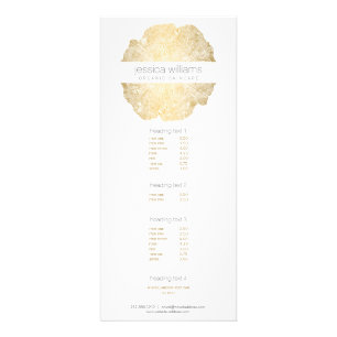 Carte Publicitaire Luxe Wood Effet Art