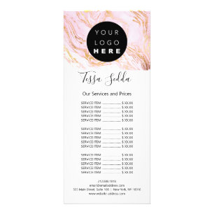 Carte Publicitaire Maquillage des cheveux Soins de la peau Logo Beaut