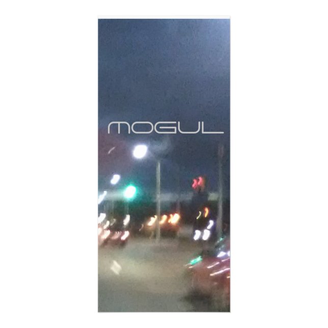 CARTE PUBLICITAIRE MARQUE DU LIVRE MOGULE (Devant)