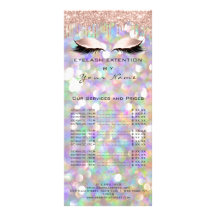 Marque Liste des prix Lashes Eyes Drivers Holograp