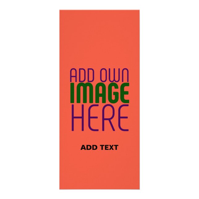 CARTE PUBLICITAIRE MODÈLE DE TEXTE D'IMAGE ROUGE DE TOMATE ÉDITABLE M (Devant)