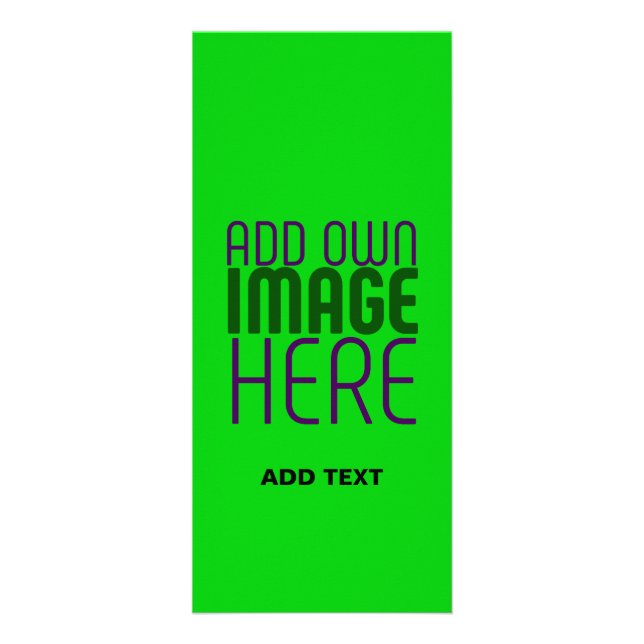 CARTE PUBLICITAIRE MODÈLE TEXTE D'IMAGE VERTE MODERNE ÉDITABLE LIME (Devant)