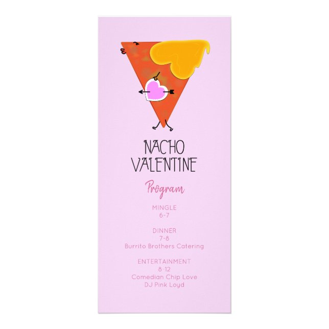 Carte Publicitaire Nacho Saint Valentin (Devant)
