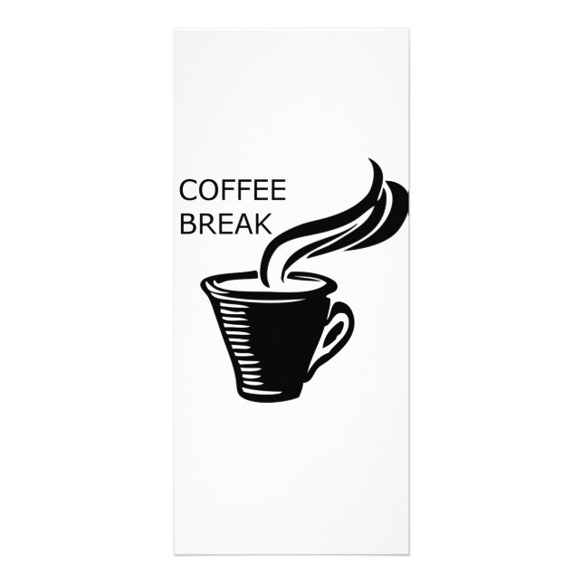 Carte Publicitaire Pause café (Devant)