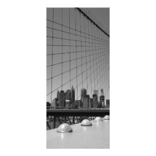 Carte Publicitaire pont de Brooklyn