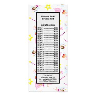 Carte Publicitaire Pretty Tooth Fairy Magic Mur White Teeth Yellow