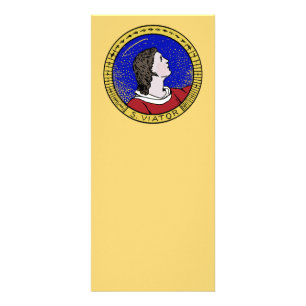 Carte Publicitaire Roundel de Saint Viator de Lyon le Catéchiste (LD 