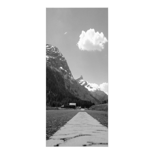 Carte Publicitaire Route des Alpes (Devant)