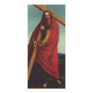 Carte Publicitaire Saint Andrew l'apôtre martyr