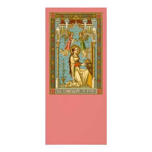 Carte Publicitaire Saint-Cécile néo-gothique de Rome (BNG 02) (Devant)