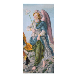 Carte Publicitaire Saint Gabriel l'Archange (détail ; M 017)