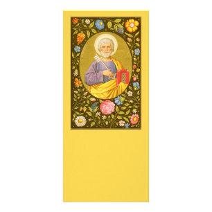 Carte Publicitaire Saint Pierre l'Apôtre (PM 07) Vierge personnalisab