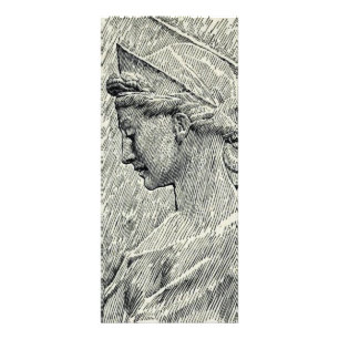 Carte Publicitaire Sainte Cecilia Vierge et martyr