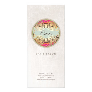 Carte Publicitaire Salon de cosmétologie élégant et ordonné et Spa