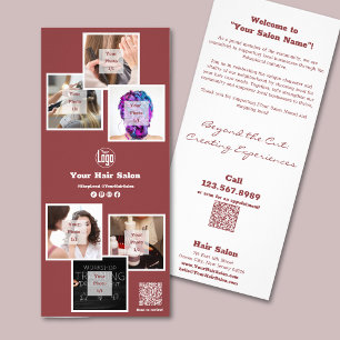 Carte Publicitaire Salon des cheveux Smoky Topaz #ShopLocal