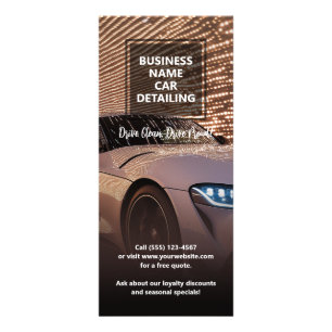 Carte Publicitaire Services automobiles - Détail, audio et autres ser