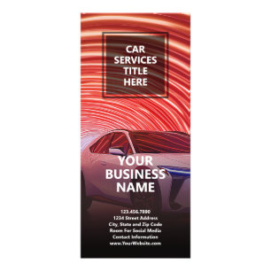 Carte Publicitaire Services automobiles - Détail, audio et autres ser