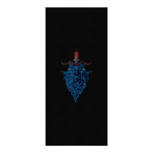 Carte Publicitaire Sigil Of Baphomet Goat Of Mendes Satan Dark Goth
