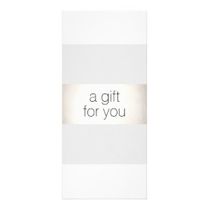 Carte Publicitaire Snowflake White Silver Salon Certificat cadeau Spa