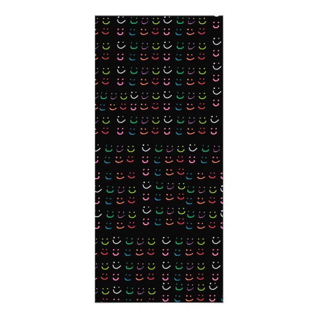 Carte Publicitaire Sourires colorés (Devant)