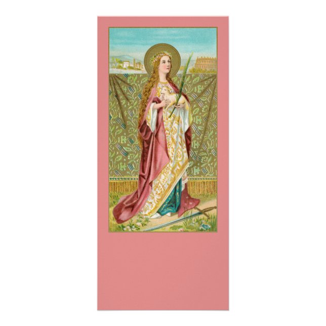 Carte Publicitaire St. Agnes de Rome (BC 01) (Devant)