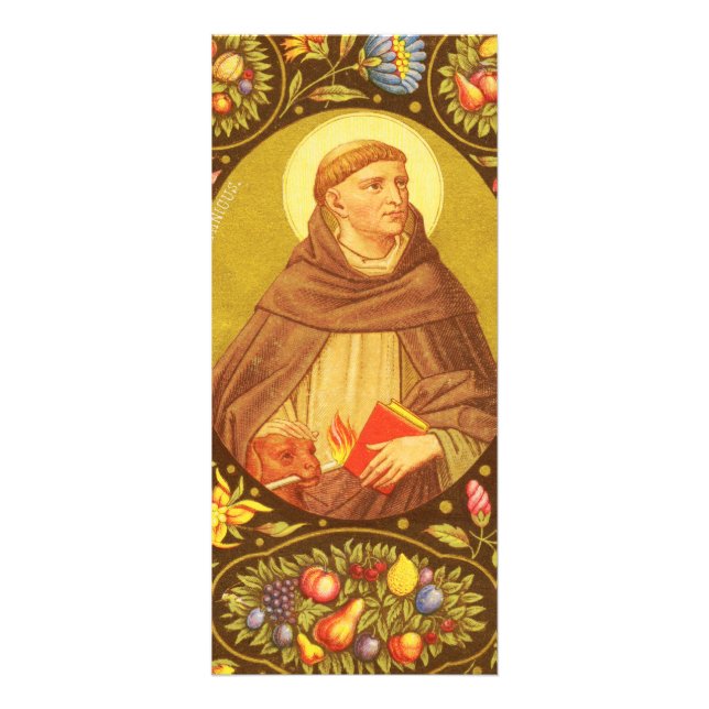 Carte Publicitaire St. Dominic de Guzman (PM 02) Personnalisable (Devant)