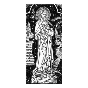 Carte Publicitaire St. Joseph, Patron de l'Église (Détail; DT 01)