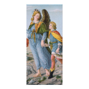 Carte Publicitaire St. Raphael l'Archange & Tobias (détail ; M 017)