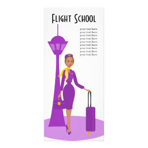 Carte Publicitaire Steward (hôtesse de l'air) fabuleux