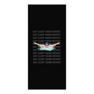 Carte Publicitaire Swimmer Love Funny Swimming Sport Boy
