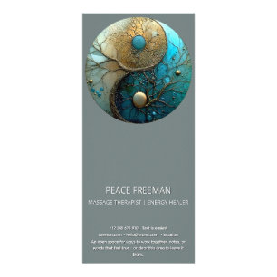 Carte Publicitaire Tides of Balance   Yin Yang Design