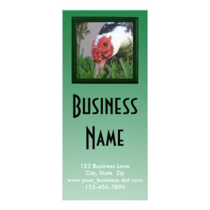 Carte Publicitaire Un oeil de canard - photo de fond Modèle d'entrepr