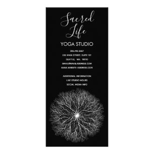 Carte Publicitaire Une Source Conception de l'Arbre de Vie