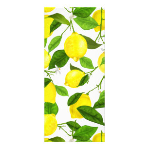 Carte Publicitaire Watercolor Lemon
