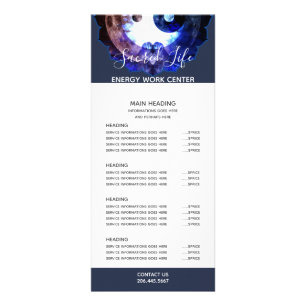 Carte Publicitaire Yin Yang Mystique, Spirituel Holistique