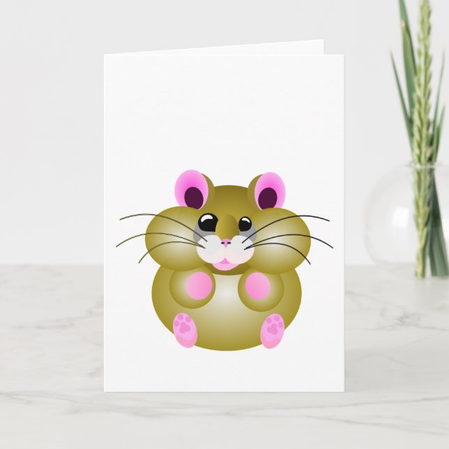 Carte Pudgy Hamster (Devant)