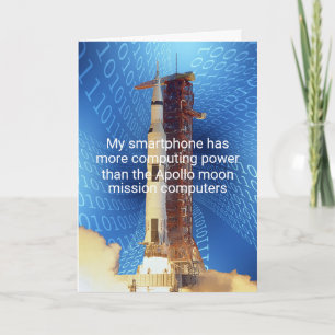 Carte Puissance de calcul d'Apollo 11
