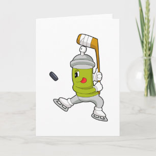Carte Pulvérisateur de glace Hockey sur glace bâton de h